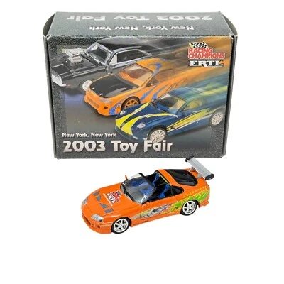 2003 Toy Fair Toyota Supra The Fast And The Furious Racing Champions Ertl - Image 1 of 4