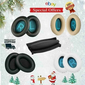 NUEVO cojines de repuesto almohadillas para los oídos diadema para Bose QuietComfort QC2 QC25 - Imagen 1 de 52