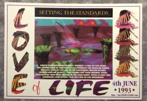 Love Of Life Rave Flyer A4 Mint - Bild 1 von 2