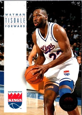 1993 SkyBox Wayman Tisdale #159 Sacramento Kings Basketball Card - Image 1 of 2