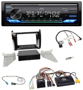 JVC Bluetooth DAB USB Lenkrad Autoradio für VW Polo 6C 6R 2014-2017 piano - Bild 1 von 11