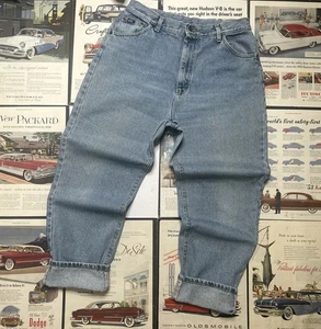 Vintage Lee Jeans Riders Stone Acid Wash Union Made USA 16M Mom Jeans 80er - Bild 1 von 11