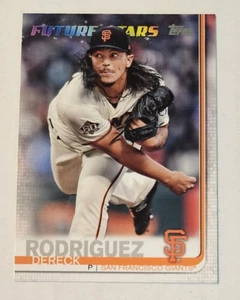 DERECK RODRIGUEZ 2019 Topps #4 Giants Future Stars - Picture 1 of 3