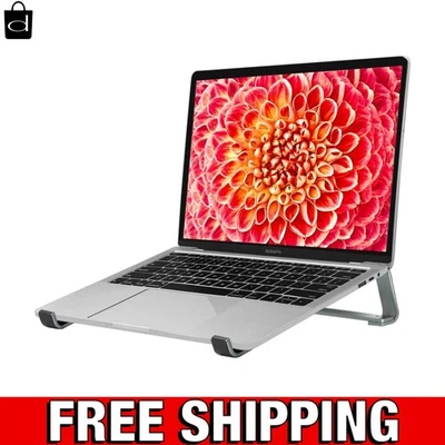 Minimalist Laptop Stand with Ventilation - Fits 14/15.6/16' MacBook, DELL & More - Image 1 of 4