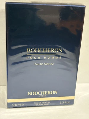 Boucheron Pour Homme 3,3 oz/100 ml Eau de Parfum Spray Para Hombres Nuevo Caja Sellada Foto 1 de 2