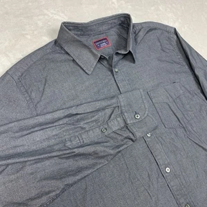 UNTUCKit Shirt Mens XL Blue Button Up Long Sleeve 100% Cotton Casual Work - Picture 1 of 7
