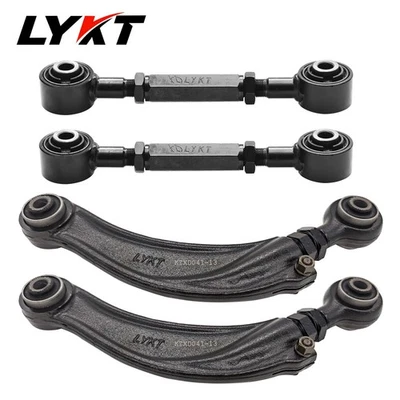 LYKT 4pcs Adjustable Arms Alignment Rear Camber&Toe Kit for Hyundai&Kia 4WD - Imagem 1 de 4