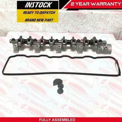 FOR MITSUBISHI 2.5D 2.5TD 4D56 INLET EXHAUST ROCKER ARMS SHAFT SPRINGS GASKET - Image 1 of 4