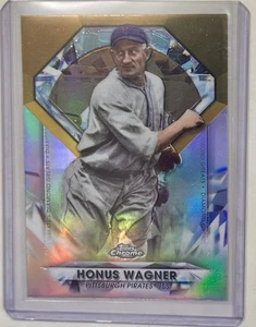 2022 Topps Chrome Update DIAMOND GREATS DGC-42 Honus Wagner Pittsburgh Pirates - Picture 1 of 2
