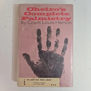 Vintage Cheiro's Complete Palmistry by Count Louis Hamon 1968 Hardcover - Imagen 1 de 10