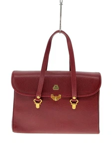 MORABITO handbag leather RED Used - Picture 1 of 6