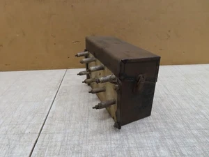 VTG ANTIQUE FORD MODEL T METAL IGNITION COIL BOX WITH LID - Picture 1 of 18