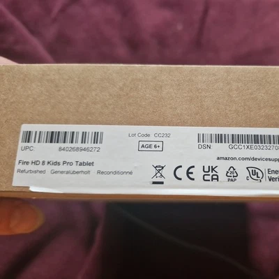 Fire HD 8 Kids Pro Tablet – neuwertig + Schutzhülle - Bild 1 von 4