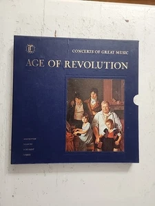 AGE OF REVOLUTION - HMV/TIME LIFE USA 1968 FOUR LP BOX SET WITH BOOKS  - Picture 1 of 12