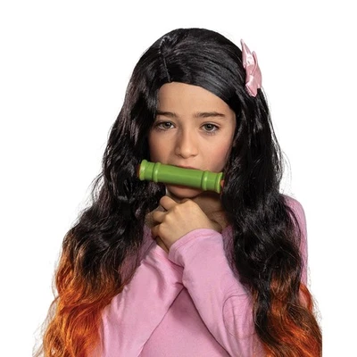 Kit de accesorios de disfraz infantil Demon Slayer Nezuko | Rosa Foto 1 de 4