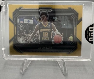 Selecciones del draft Panini Prizm 2023 - Ja Morant #57 True Gold Prizm Variations/10 - Imagen 1 de 2