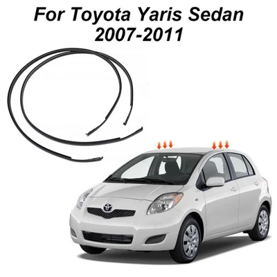 2x Restricción por goteo de techo izquierdo derecho para Toyota Yaris 2007-2011 sedán Foto 1 de 4