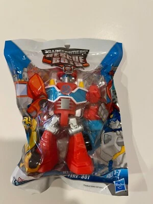 Playskool Heroes Transformers Rescue Bots Heatwave the Fire-Bot Figure  4” New - Image 1 of 2