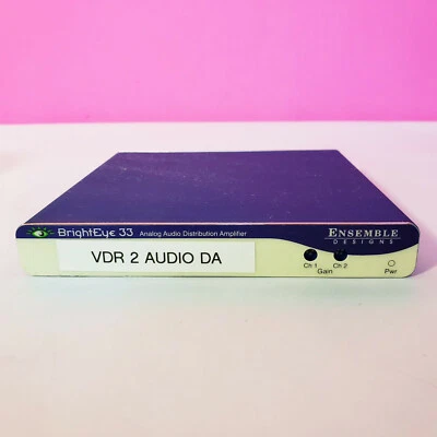 Ensemble Designs BrightEye 33 Analog Audio Distribution Amplifier Bright Eye  - Image 1 of 4