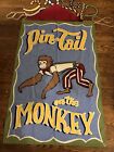 Pottery Barn Kids PBK Pin The Tail On The Monkey Carnival Game