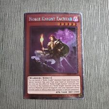 Yugioh Noble Knight Eachtar NKRT-EN011 Platinum Rare Limited Edition MP NOBLE
