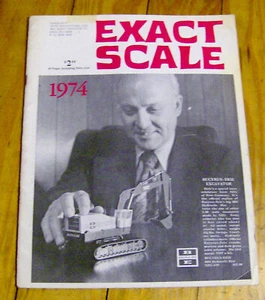 vintage 1974 EXACT SCALE catalog DIECAST TOY CARS vehicles truck SINCLAIR model - Picture 1 of 3