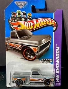 Hot Wheels 2013 Custom ‘69 Chevy Pickup ZAMAC unpainted Wal Mart Exclusive - Picture 1 of 3