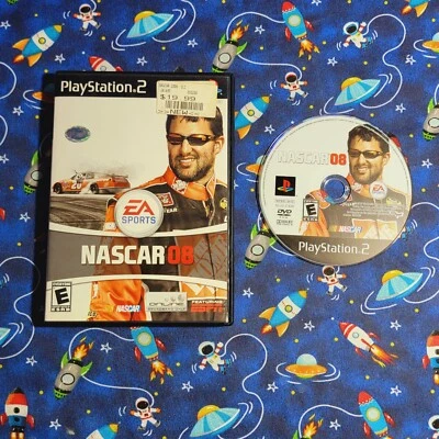 NASCAR 08 (Sony Playstation 2, 2007) PS2 Game & Case Tested! Racing Sports - Image 1 of 4