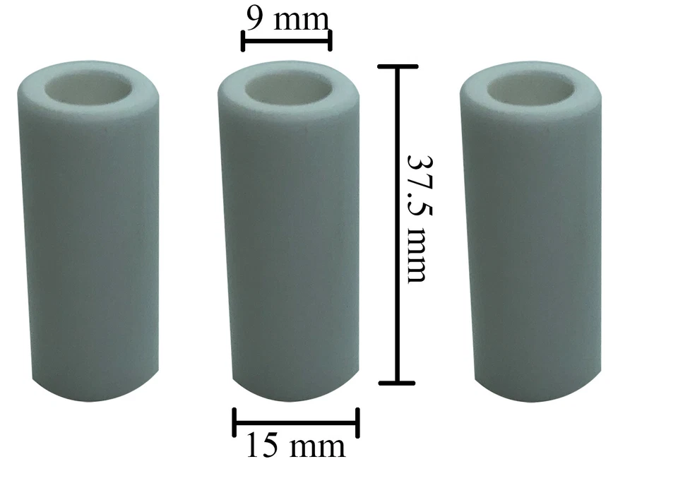 3-pack General Pump 52040009 Replacement CERAMIC PISTON 15mm fits EZ TX Pumps