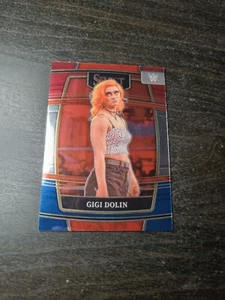 GIGI DOLIN WWE PANINI SELECT 2022 CONCOURSE RED WHITE BLUE TRADING CARD - Picture 1 of 2