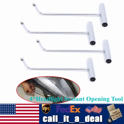 Herramienta personalizada para quitar sellador de pegamento de fusión en frío 4 piezas Foto 1 de 4