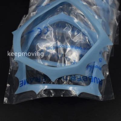 Soporte de marco de presa de goma de plástico dental marco autoclavable azul  Foto 1 de 4