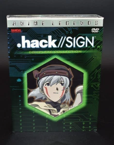 .hack Sign Complete DVD Collection ~ 6 Disc plus 2 Bonus Episodes - Picture 1 of 4