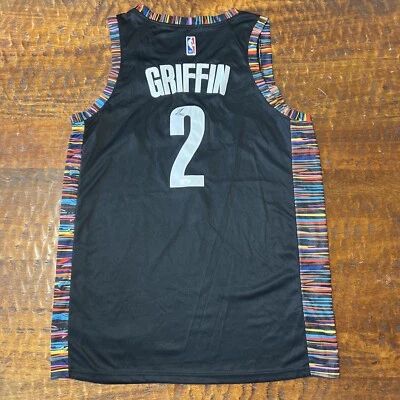 Camiseta deportiva firmada por Blake Griffin de los Brooklyn Nets con certificado de autenticidad autografiada por la JSA Foto 1 de 4