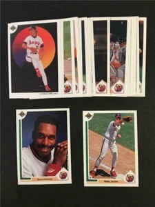 1991 Upper Deck California Angels 27 card lot Team Set  - Picture 1 of 1