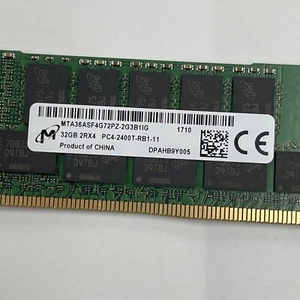 Micron 32GB DDR4-2400 ECC Memory MTA36ASF4G72PZ - Picture 1 of 5
