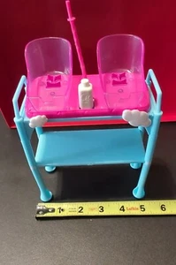 2009 Mattel Barbie I Can Be A Newborn Baby Doctor twin set Table Only(Box) - Picture 1 of 8