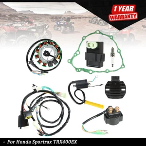 Wire Harness Ignition Coil CDI Stator Gasket For Honda 400EX TRX400EX 1999-2004 - Picture 1 of 10