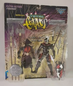 McFarlane Toys The Conqueror vs Dragon Blade Total Chaos Series 1 Sealed MIB - Picture 1 of 7