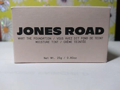 JONES ROAD What The Foundation Moisture Tint, CINNAMON, 0.80oz NIB