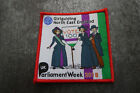 NE England Vote 100 Parliament Week 2018 Girl Guides Cloth Patch Badge