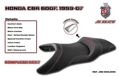 Honda CBR600F F4 1999-2007 JN Sella Completa Comfort JN+Memory Visco JNM845 Foto 1 de 2