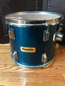 "Tambor Tom SUNLITE 13"" x 11"" - azul brillante - - Imagen 1 de 7