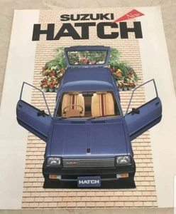 1984 ? SUZUKI HATCH Original Sales Brochure  - Picture 1 of 6