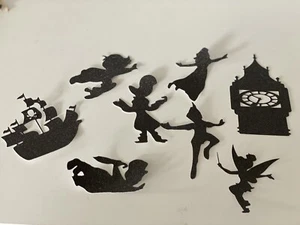 24 Cortes Sin Palillo de Dientes Topper Fiesta Decoración Peter Pan Personajes Cumpleaños Brillante - Imagen 1 de 9