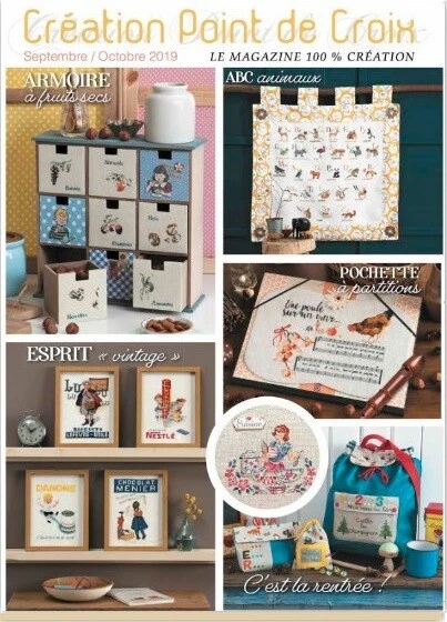 French cross stitch magazine Creation point de croix No.78 - Image 1 of 1