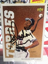 1992 Upper Deck Minor League Salomon Torres #34 Rookie RC Auto signed