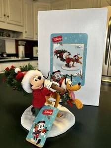 Disney Possible Dreams Mickey's Perfect Tree Figur Pluto Store Display 2024 - Bild 1 von 20