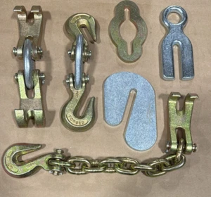 6 pcs SET Heavy Duty Auto body Frame Machine CHAIN TOOLS BEST QUALITY BEST PRICE - Picture 1 of 3