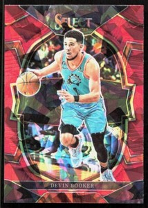 2022-23 Panini Select Red Cracked Ice Devin Booker Orlando Magic #30